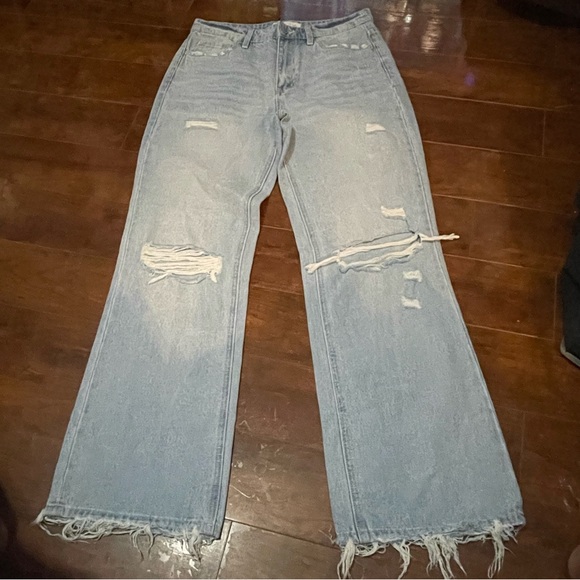 Western Promise - Super High Rise 90's Vintage Flare Jeans size 29 - Picture 7 of 10